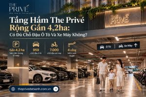 Tầng Hầm The Privé Có Đủ Chỗ Đậu Ô Tô Và Xe Máy Không?
